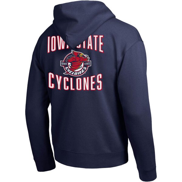 Champion Spirit Collection Cyclones Navy Full Zip back vendor image